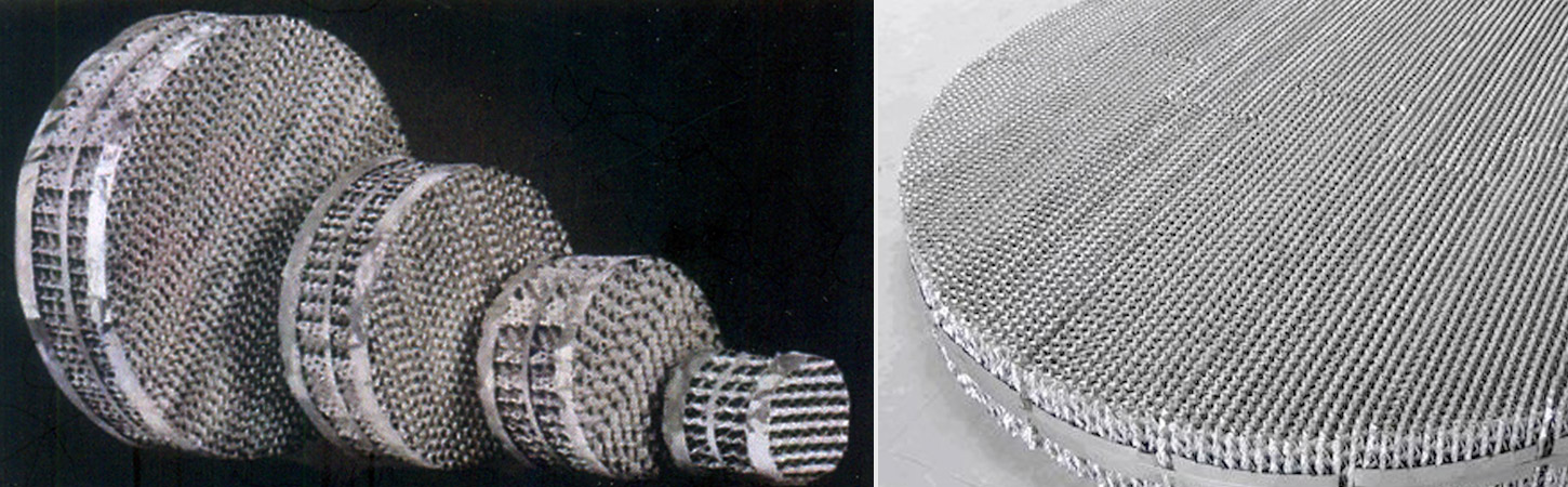 Columns & Heat Exchangers, Static Mixers, We can Design and Manufacture your Distillation Columns along with Structured